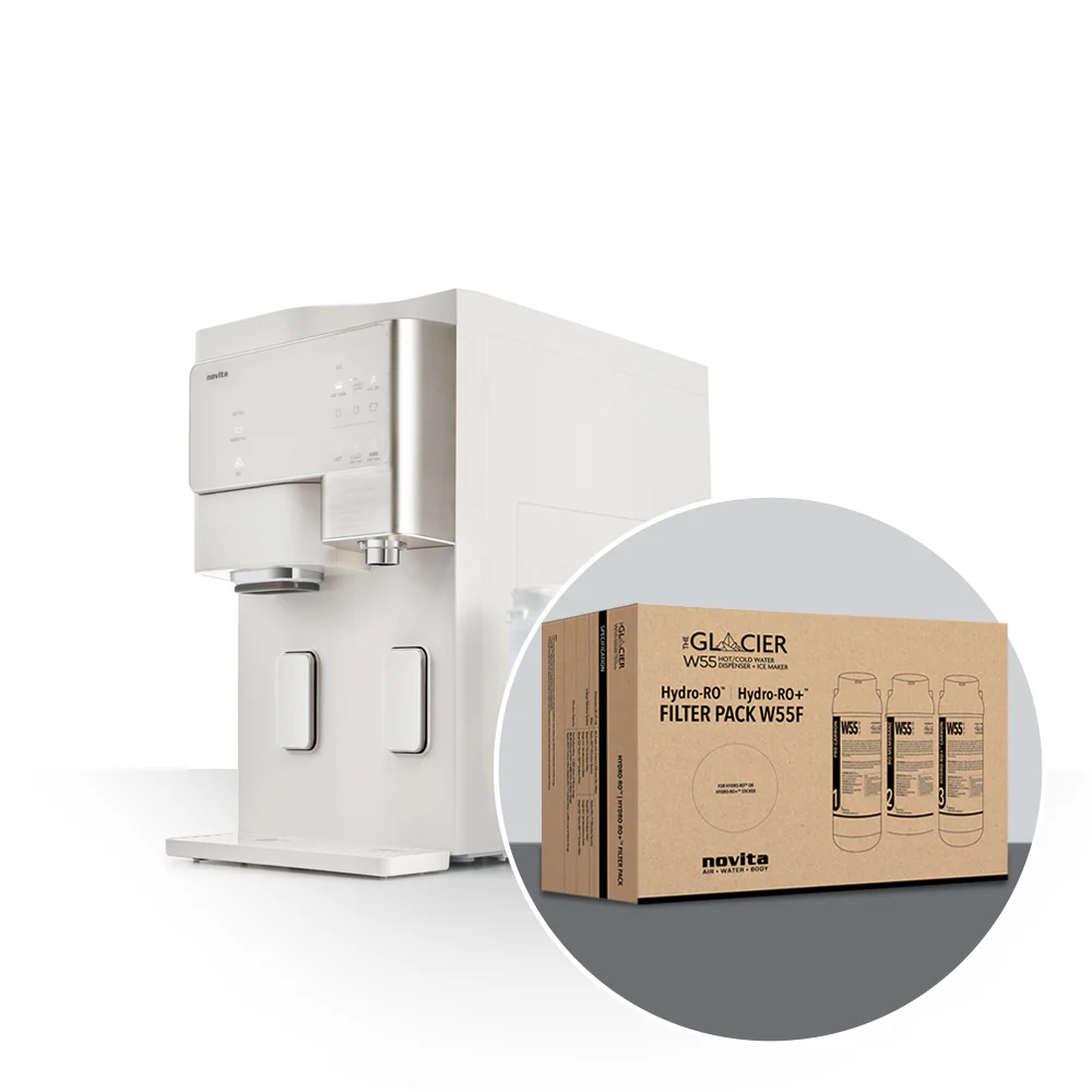 Water Dispenser - Hot & Cold + Ice Maker (Pipe In)